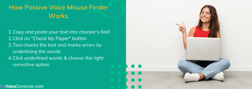 how to use passive voice misuse checker